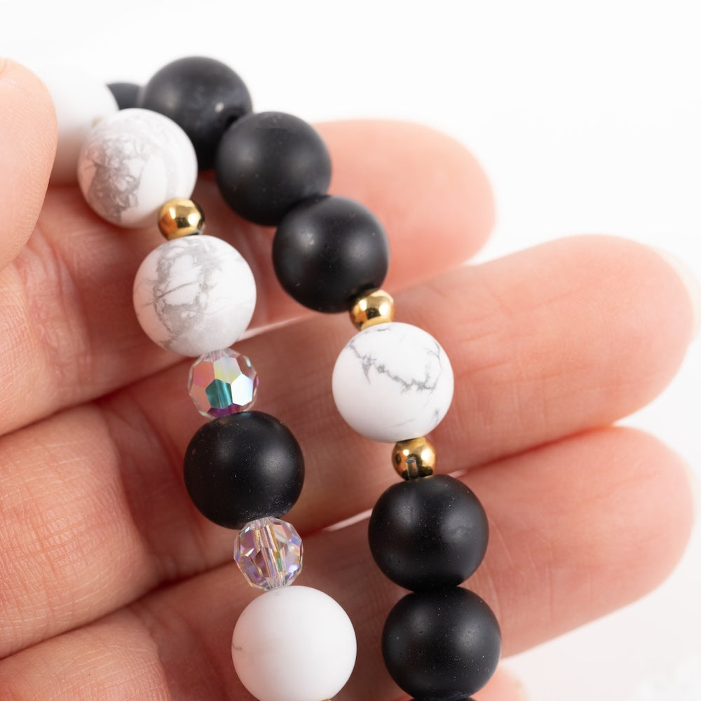 Dabīgo akmeņu pāru rokassprādzes