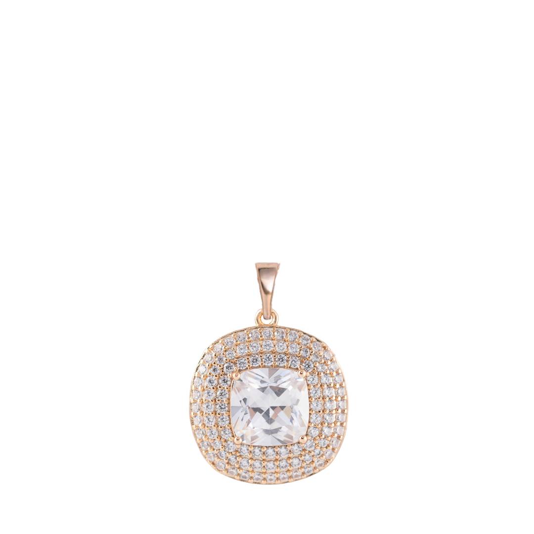 Rose Gold kaklarota Klera bez ķēdītes