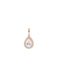 Rose Gold kaklarota Santa bez ķēdītes