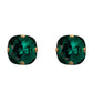 Nagliņauskari Swarovski ar emeralda kristāliem