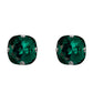 Nagliņauskari Swarovski ar emeralda kristāliem
