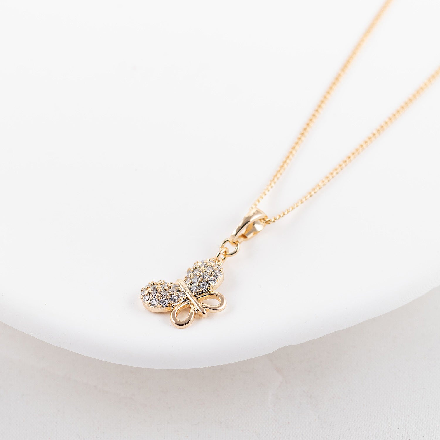 Kaklarota ar kristālu 'BIRUTA'