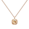 Antialerģiska kristālu kaklarota golden