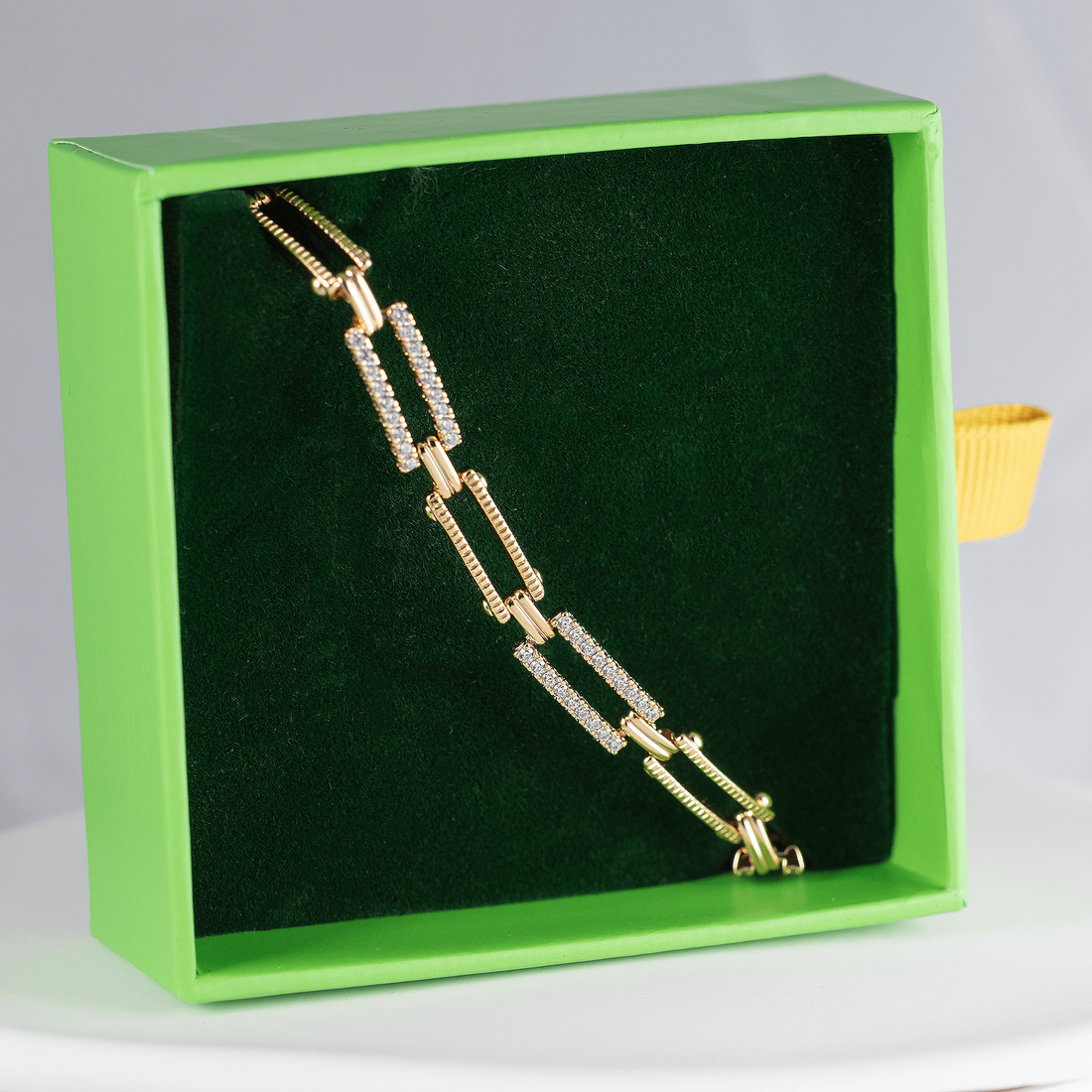 Rokassprādze ar kristāliem 'EMĪLIJA'