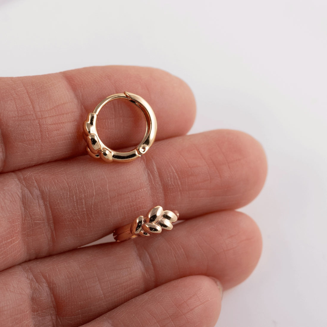 Antialerģiski riņķīšu auskari 'SIGITA'