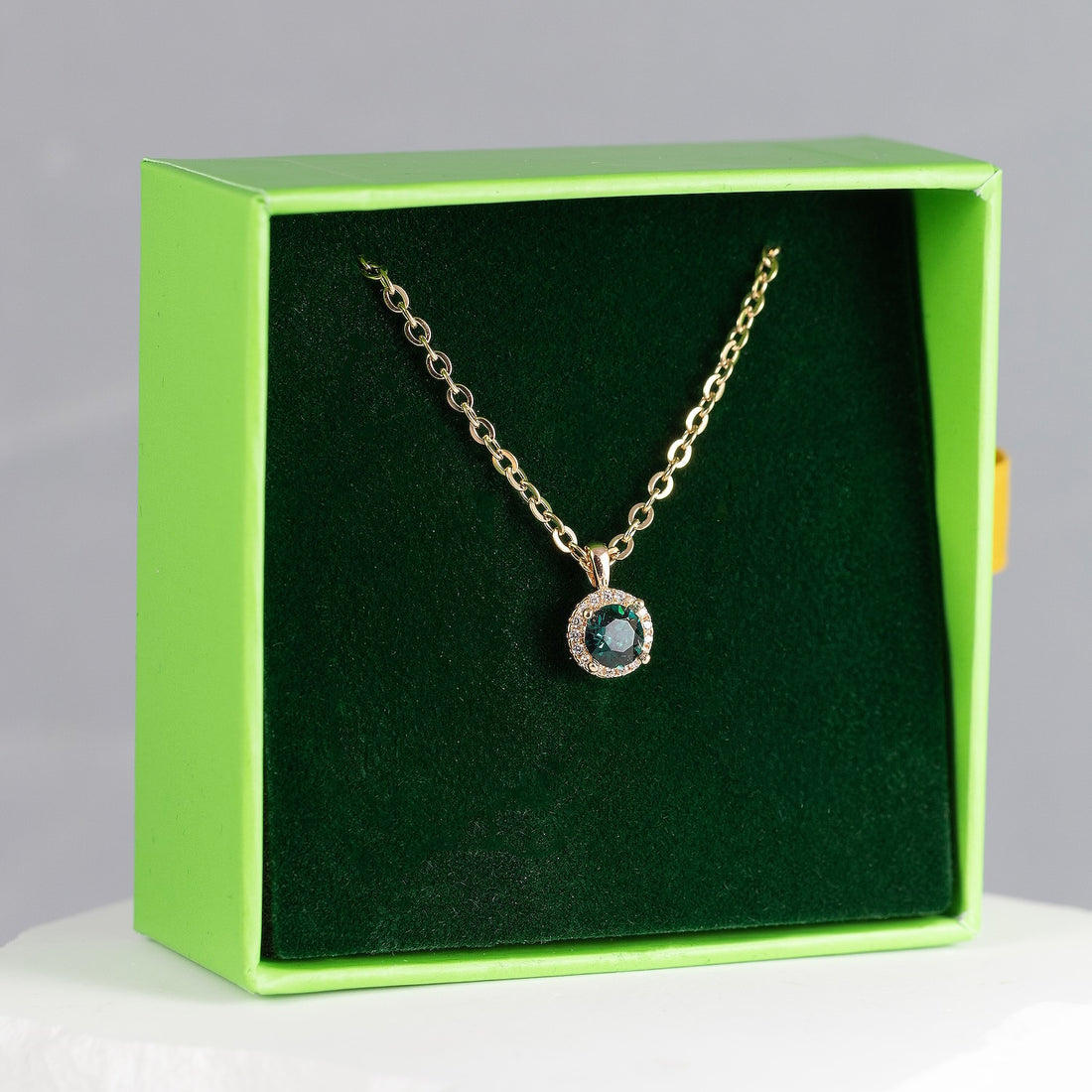 Ожерелье, 8 мм кристалл с турком