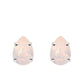  Sudraboti lāsīšu nagliņauskari ar rozā opāla kristālu