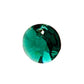 Maināmi 8mm auskariem ar emeralda kristālu